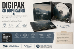 digipaks cd duplication
